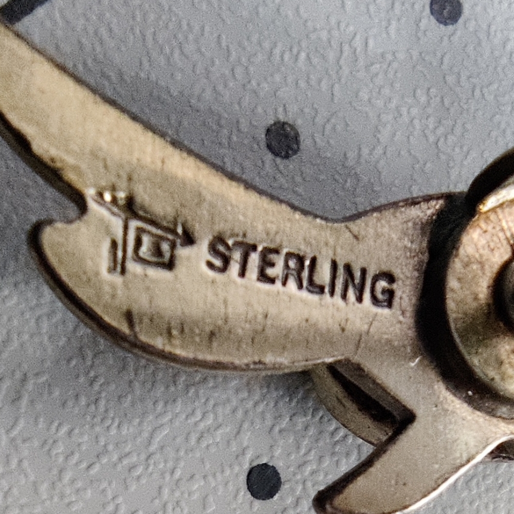 Vintage Agate Roadrunner Pin - image 5